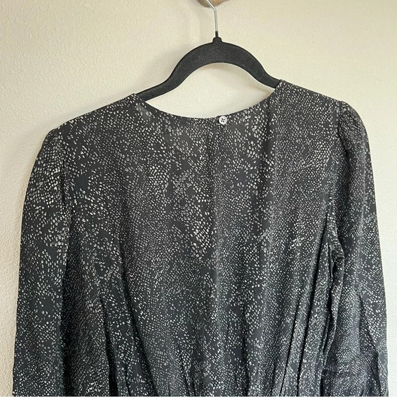 NWOT Rails Inez Dress Slate Python Print Casual Women’s Small - Picture 14 of 15
